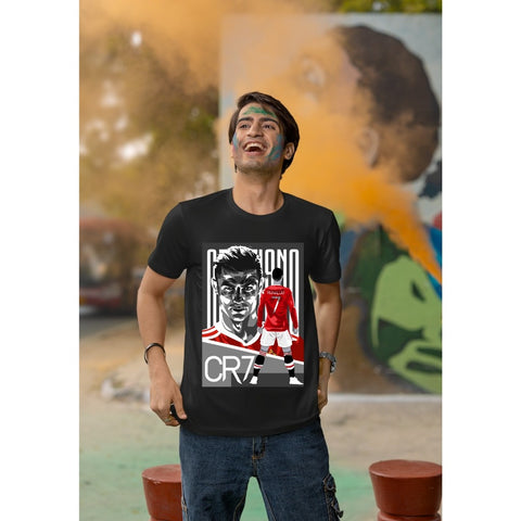 Camiseta De Algodão Jogador Cristiano Cr7 Varias Cores Exclusiva Envio em Até 24 horas