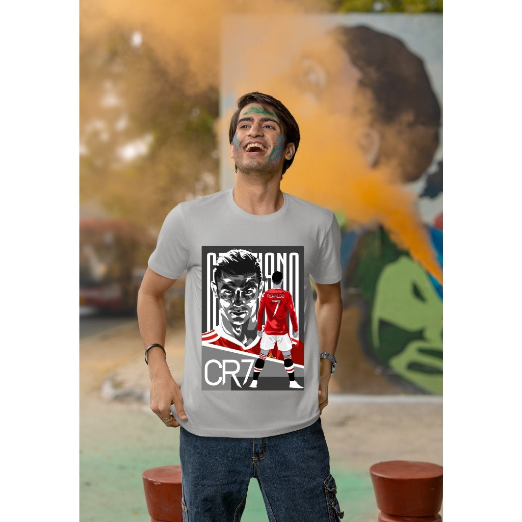Camiseta De Algodão Jogador Cristiano Cr7 Varias Cores Exclusiva Envio em Até 24 horas