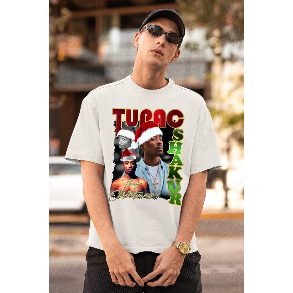 Camiseta De Algodão Tupac trap sad gangstar vintage 2023 Camisa Envio Rapido