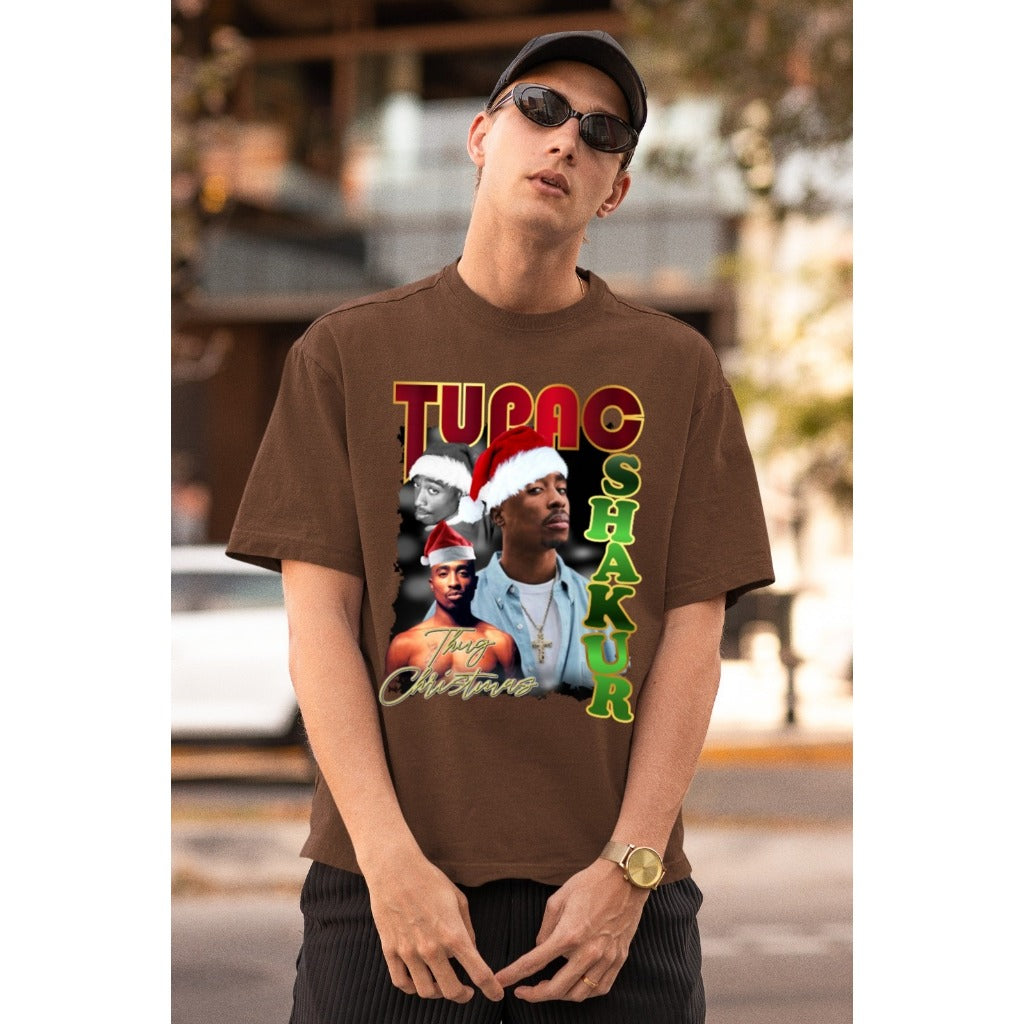 Camiseta De Algodão Tupac trap sad gangstar vintage 2023 Camisa Envio Rapido