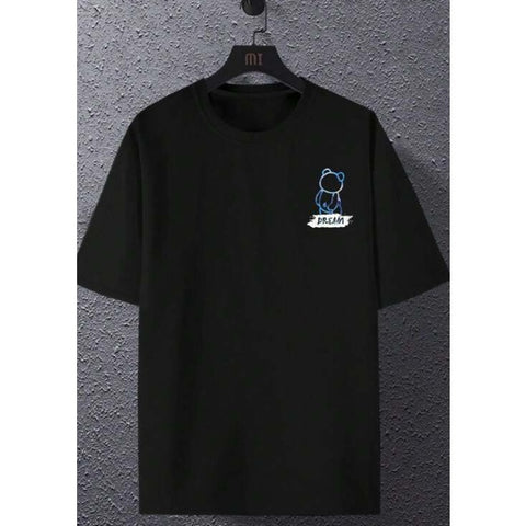 Camisa Blusa Camiseta Urso Teddy Azul de Costas Moda De Rua Streetwear Unissex