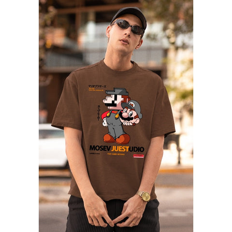 Camiseta Manga Curta Unissex algodão Blusa Desenho Game Engraçada Envio Rapido