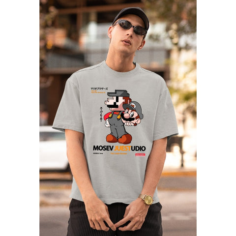 Camiseta Manga Curta Unissex algodão Blusa Desenho Game Engraçada Envio Rapido