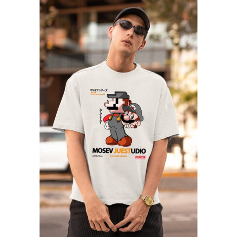 Camiseta Manga Curta Unissex algodão Blusa Desenho Game Engraçada Envio Rapido