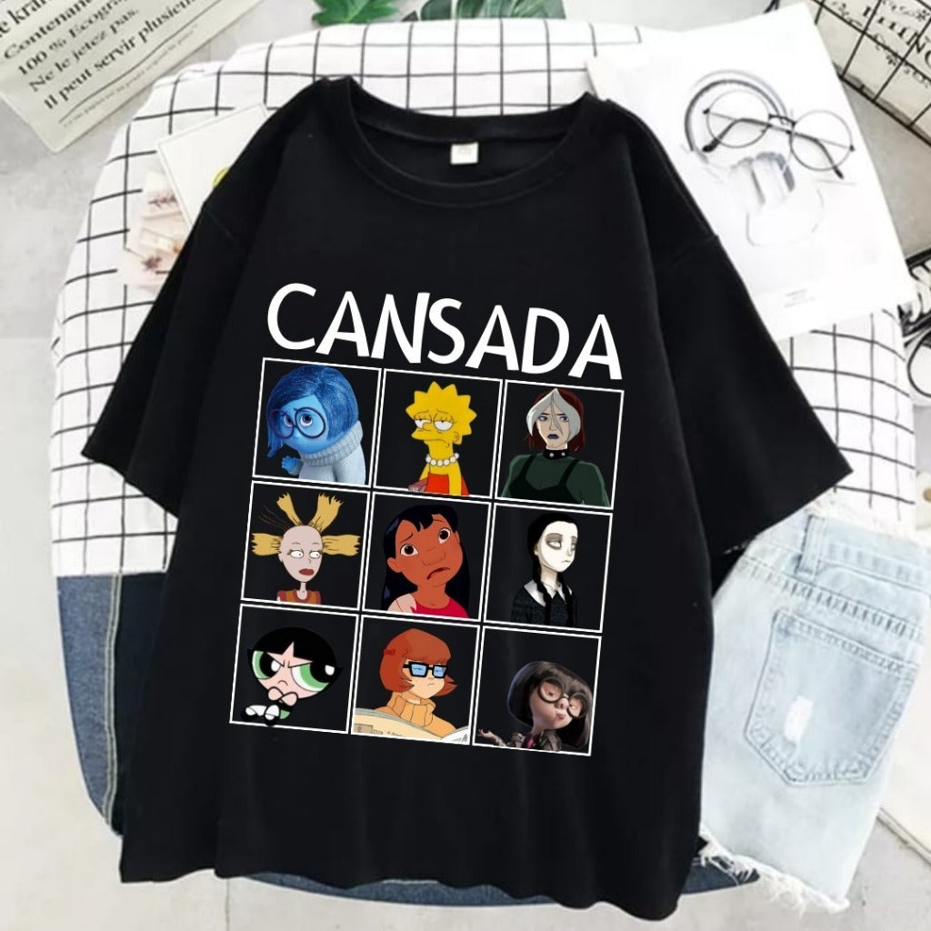 Camiseta Tumblr Personalizada Fofo Feminina Camisa Street Promoção