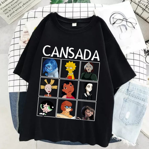 Camiseta Tumblr Personalizada Fofo Feminina Camisa Street Promoção