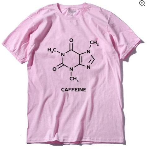CAMISETA BÁSICA CAFFEINE CAFEÍNA ESTAMPA NOVIDADE EM PROMOÇÃO