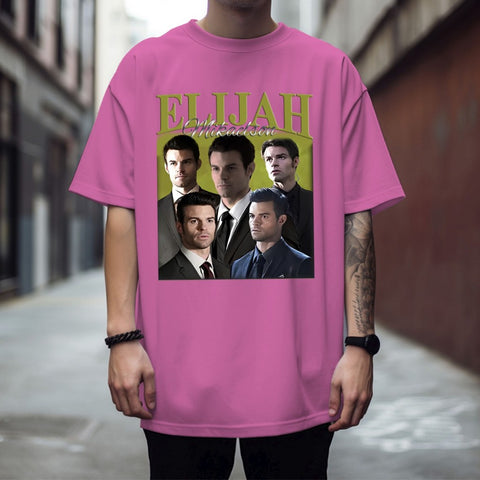 Unisex Elijah Mikaelson Vint camiseta, Casa Unisex camisa Pronta Entrega Varias Cores