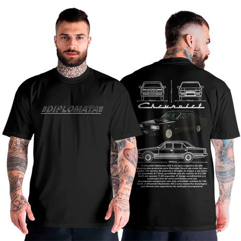 Camisa Camiseta De Algodão Reliquia Opala Diplomata 4cc Lançamento Exclusivo