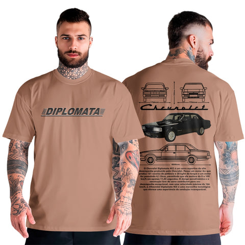 Camisa Camiseta De Algodão Reliquia Opala Diplomata 4cc Lançamento Exclusivo
