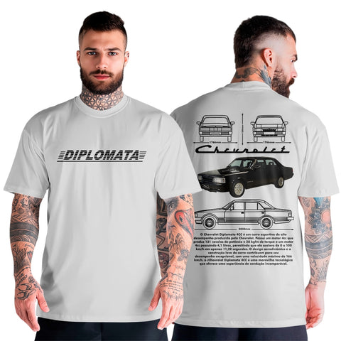 Camisa Camiseta De Algodão Reliquia Opala Diplomata 4cc Lançamento Exclusivo