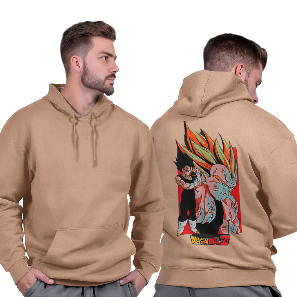 Moletom Masculino Gola Redonda Flanelado Estampado Casual Vegeta