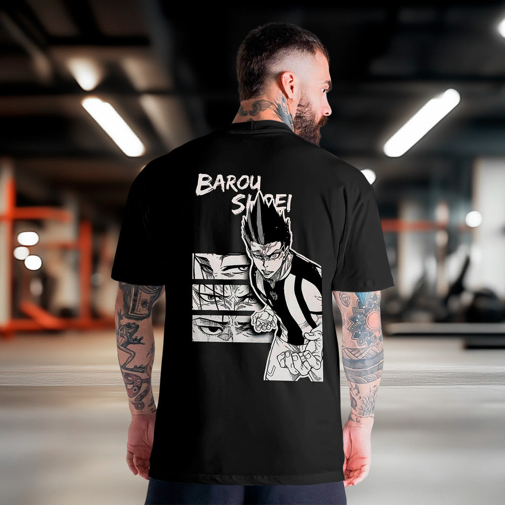 Kit Camiseta Masculina 3 Peças Algodão Conforto Casual Blue Lock