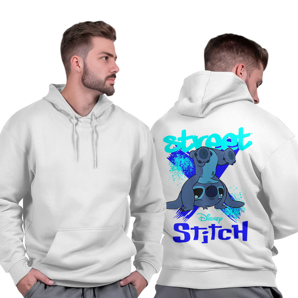 Casaco Moletom Masculino Gola Redonda Liso Básico Algodão Premium Stich