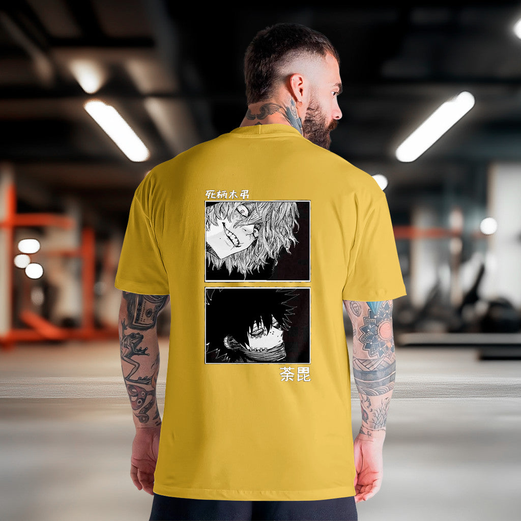 Kit Camiseta Masculina Algodão Penteado Manga Curta Casual Boku no Hero