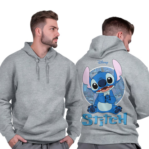 Moletom Masculino Estampa Exclusiva Flanelado Quente Inverno Stitch