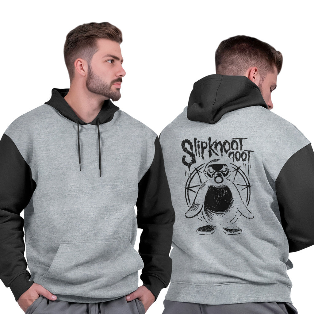 Blusa de Frio Masculina Moletom Canguru Capuz Estampado Confortável Dragão