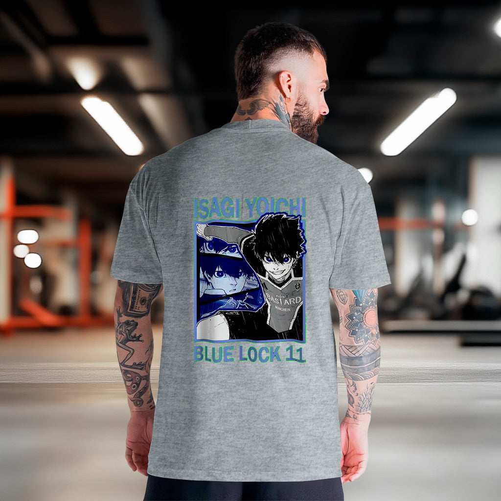 Kit Camiseta Masculina 3 Peças Algodão Conforto Casual Blue Lock