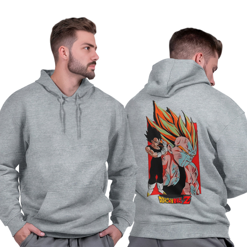Moletom Masculino Gola Redonda Flanelado Estampado Casual Vegeta