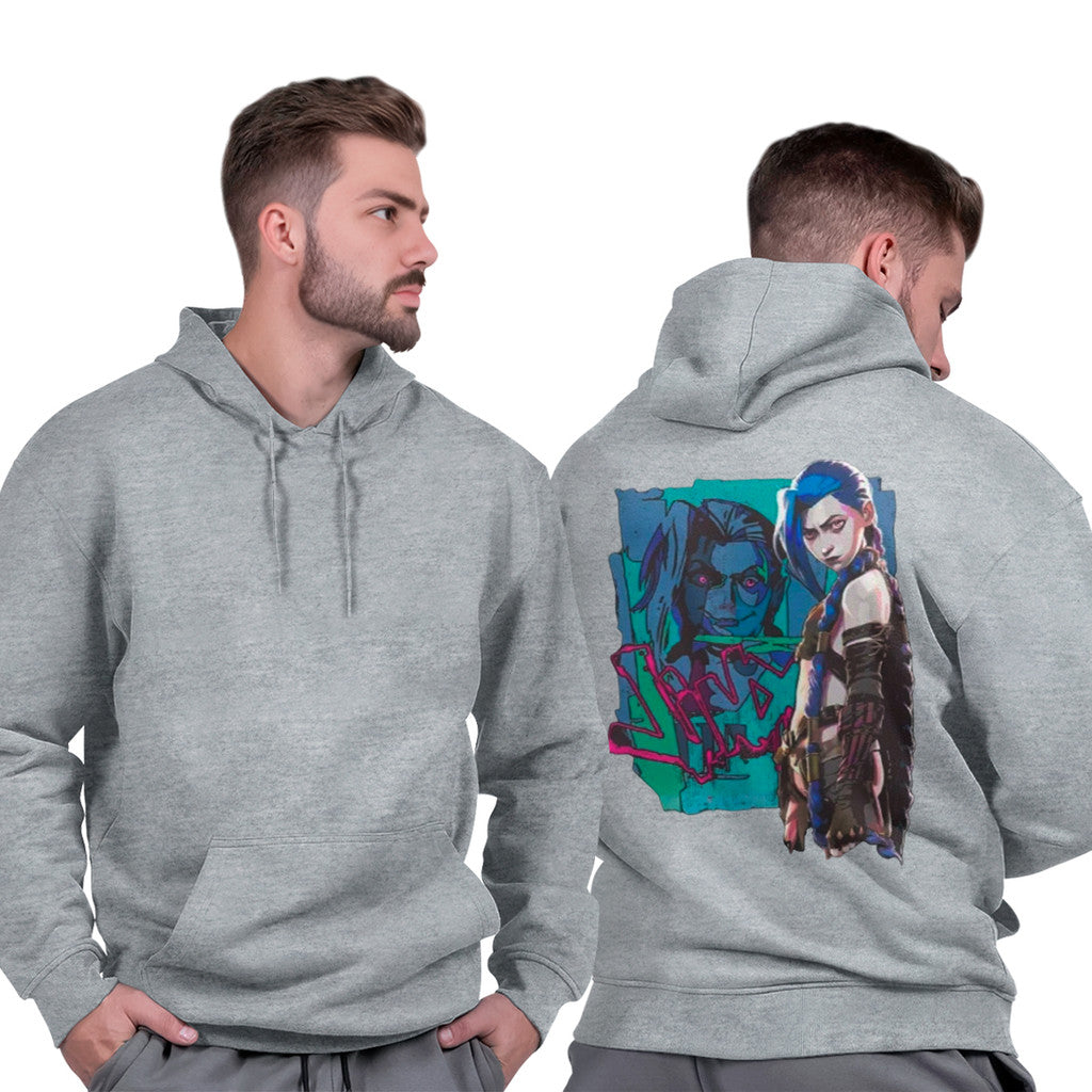 Casaco Masculino Moletom Blusão Canguru Casual Confortável Jinx