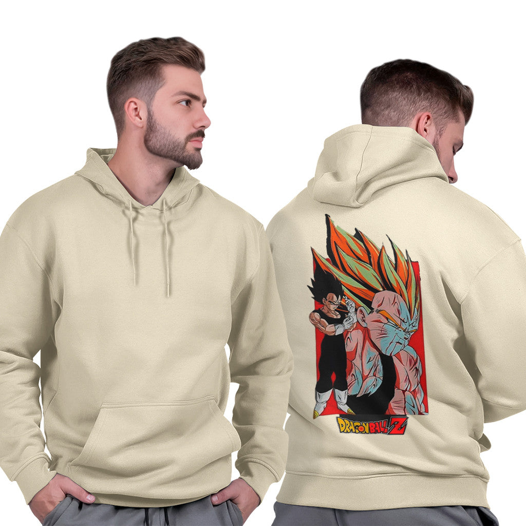 Moletom Masculino Gola Redonda Flanelado Estampado Casual Vegeta