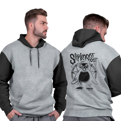 Blusa de Frio Masculina Moletom Canguru Capuz Estampado Confortável Dragão