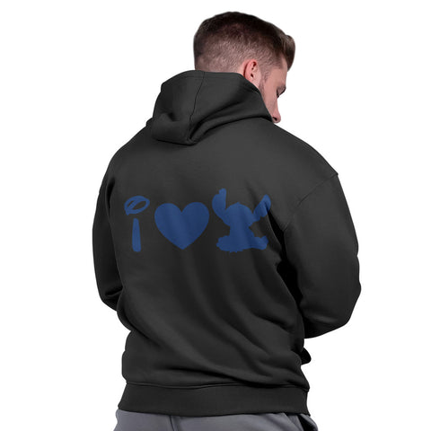 Moletom Canguru Unissex Estampa Algodão Streetwear Quente Casual  Stitch