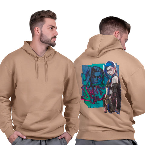 Casaco Masculino Moletom Blusão Canguru Casual Confortável Jinx