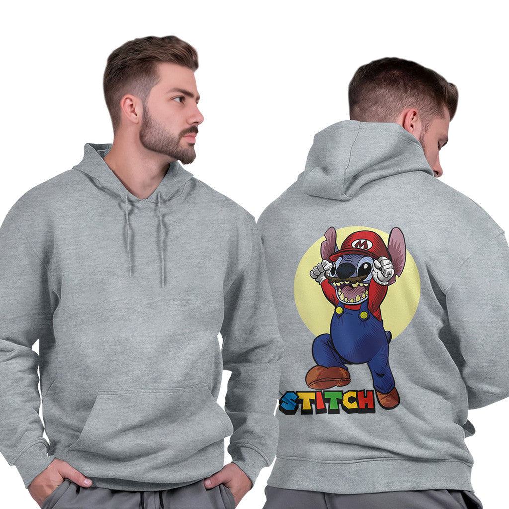 Blusa de Moletom Masculina Capuz Flanelado Casual Confortável Inverno Quente