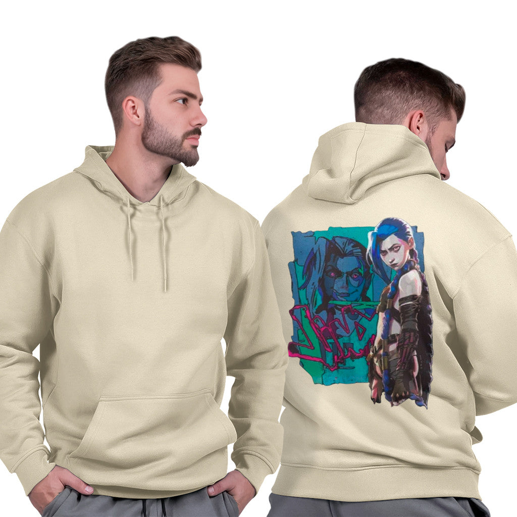 Casaco Masculino Moletom Blusão Canguru Casual Confortável Jinx