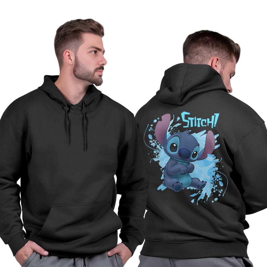 Moletom Masculino Liso Grosso Flanelado Quente Streetwear Inverno Stitch