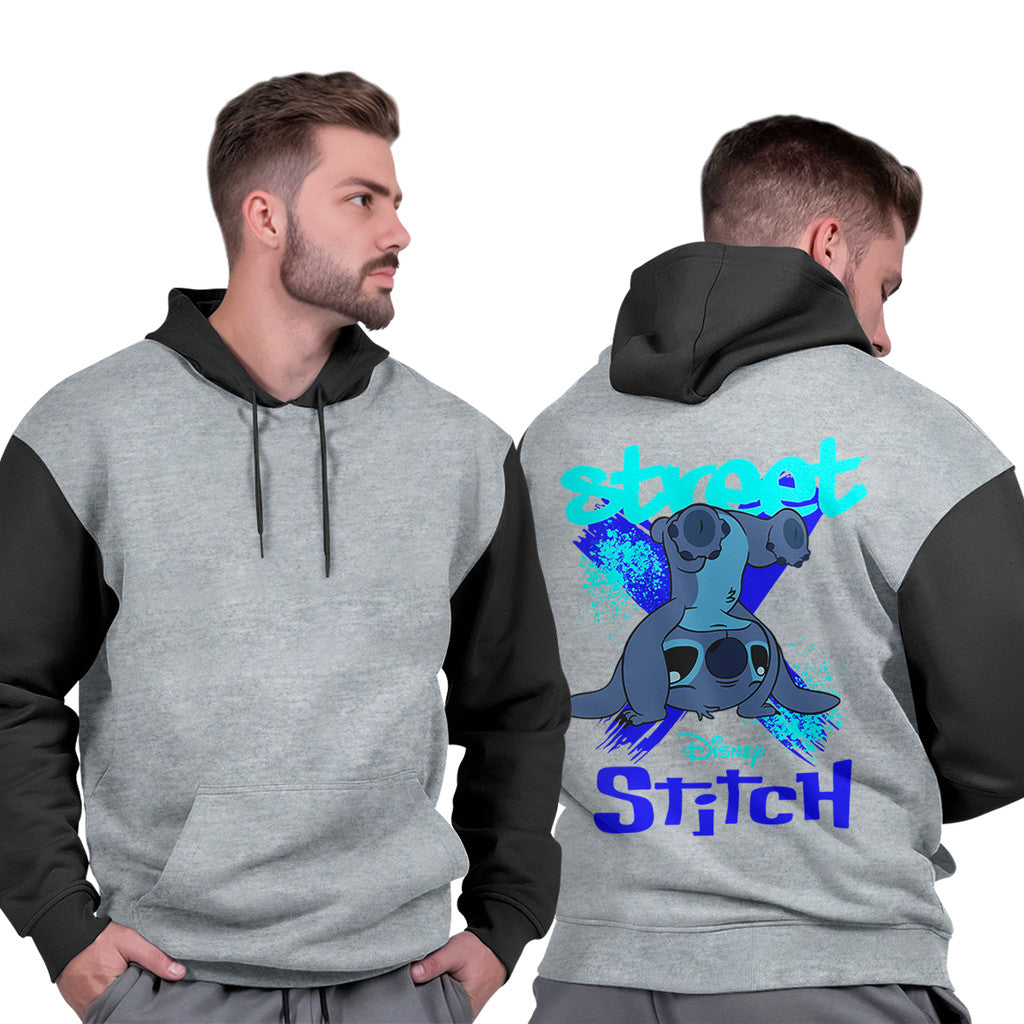 Casaco Moletom Masculino Gola Redonda Liso Básico Algodão Premium Stich