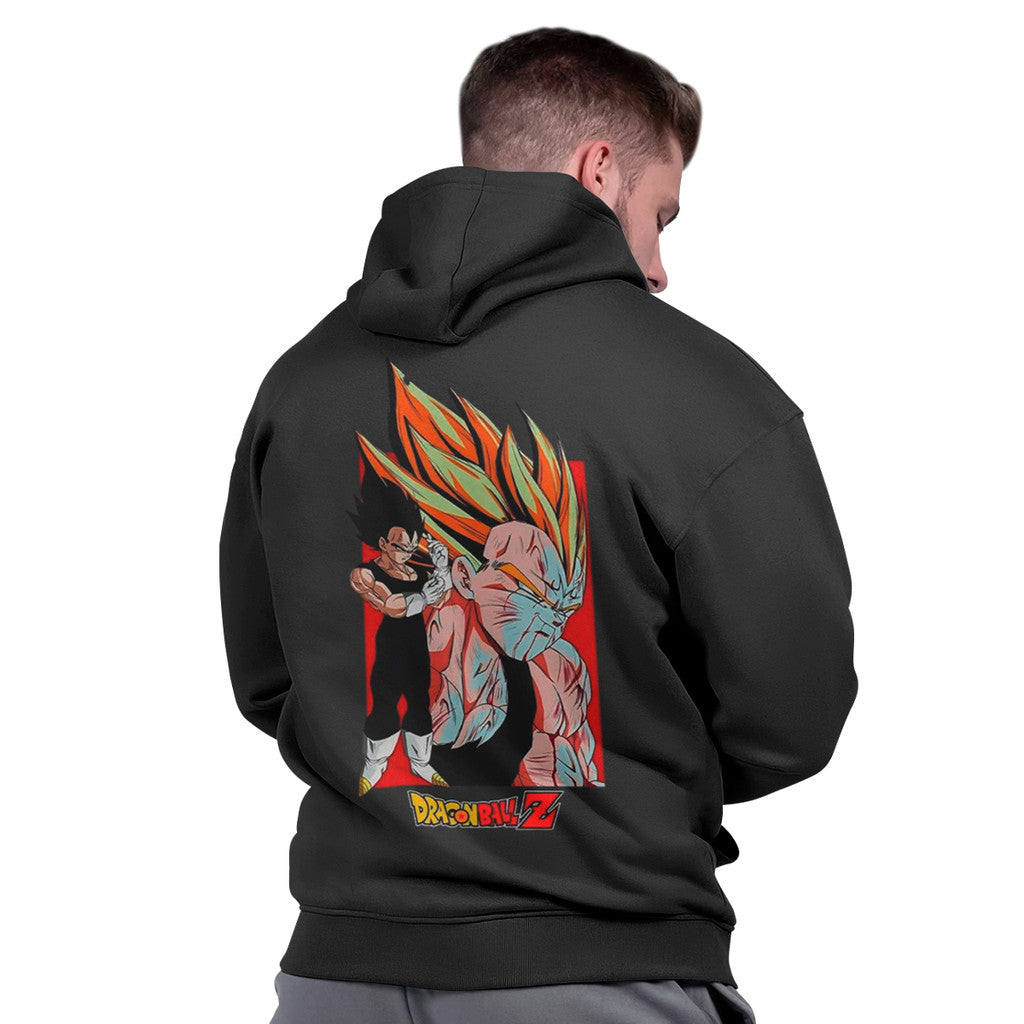 Moletom Masculino Gola Redonda Flanelado Estampado Casual Vegeta