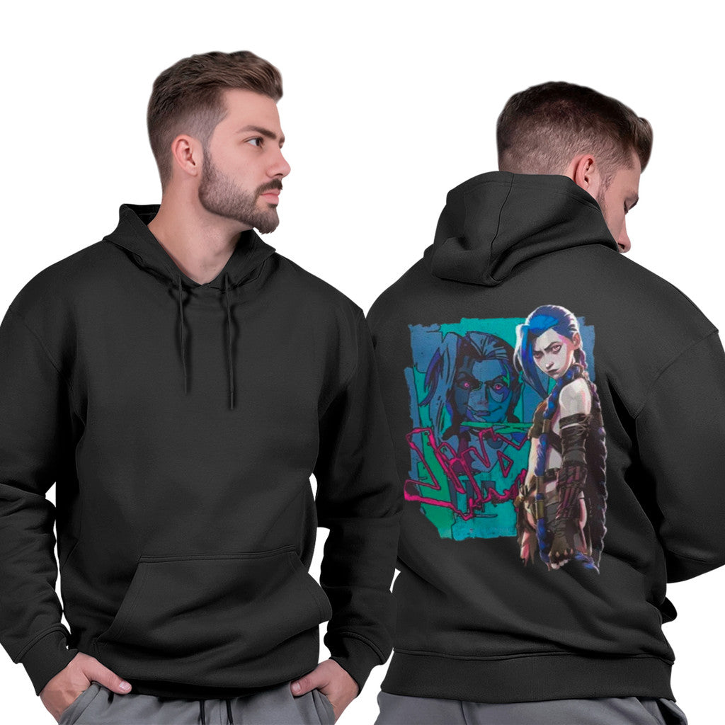 Casaco Masculino Moletom Blusão Canguru Casual Confortável Jinx