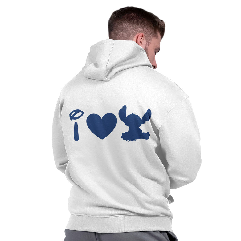 Blusão Moletom Masculino Canguru Preto Flanelado Algodão Inverno Stitch