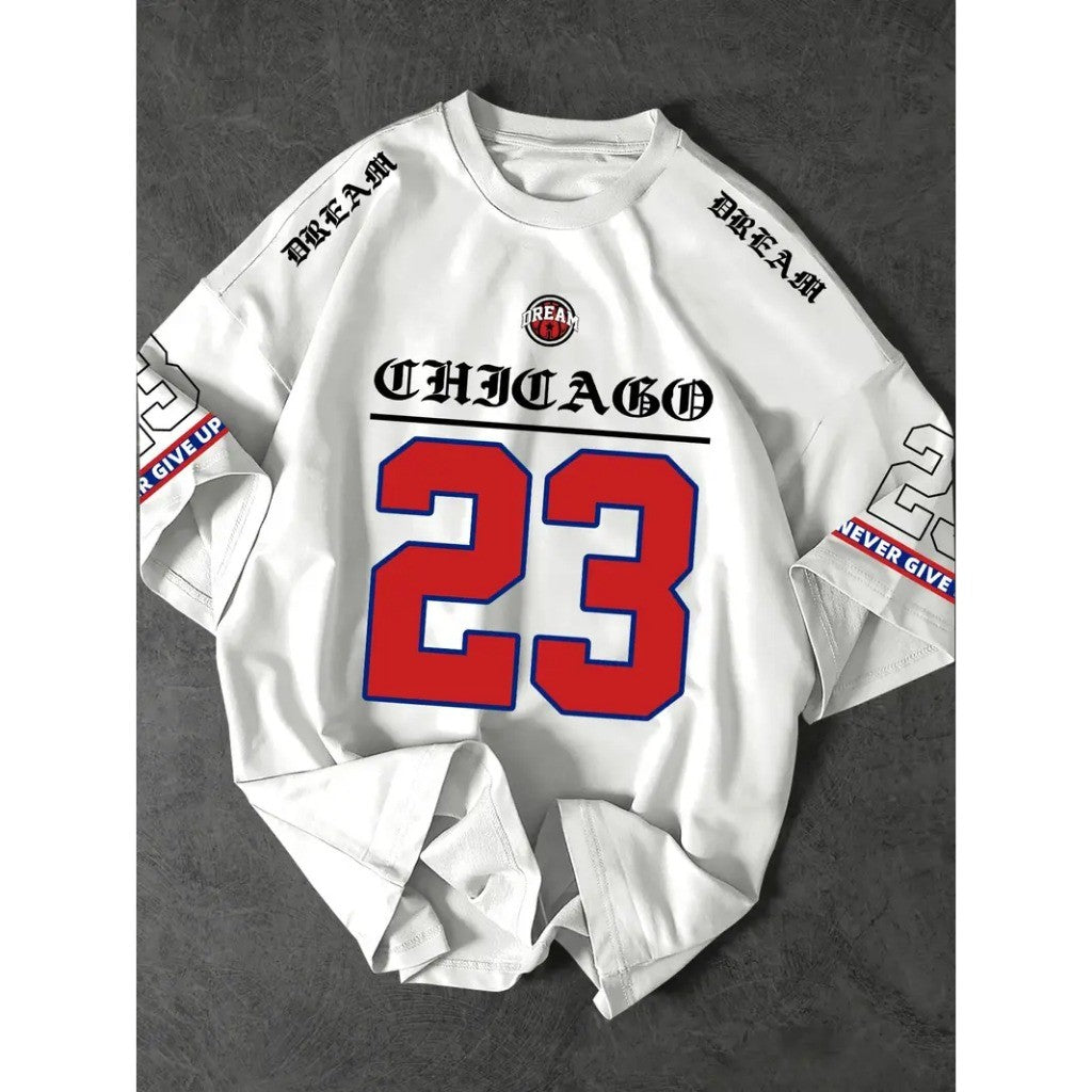 Camiseta T-shirt Unissex Streetwear Dream 23 Chicago Novidade