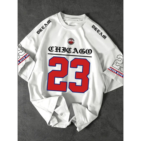 Camiseta T-shirt Unissex Streetwear Dream 23 Chicago Novidade